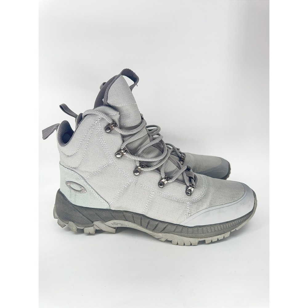 Oakley Confront Vibram Boots Men 11 Grey Hiking Tactical High Top